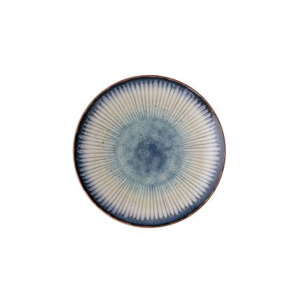 24 daļu porcelāna servīze — zila