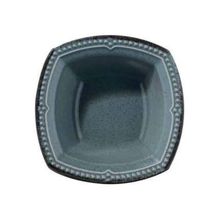 24 daļu porcelāna trauku komplekts, zils