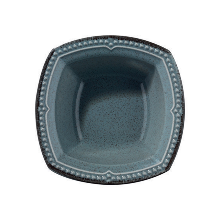 24 daļu porcelāna trauku komplekts, zils
