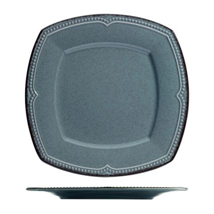 24 daļu porcelāna trauku komplekts, zils