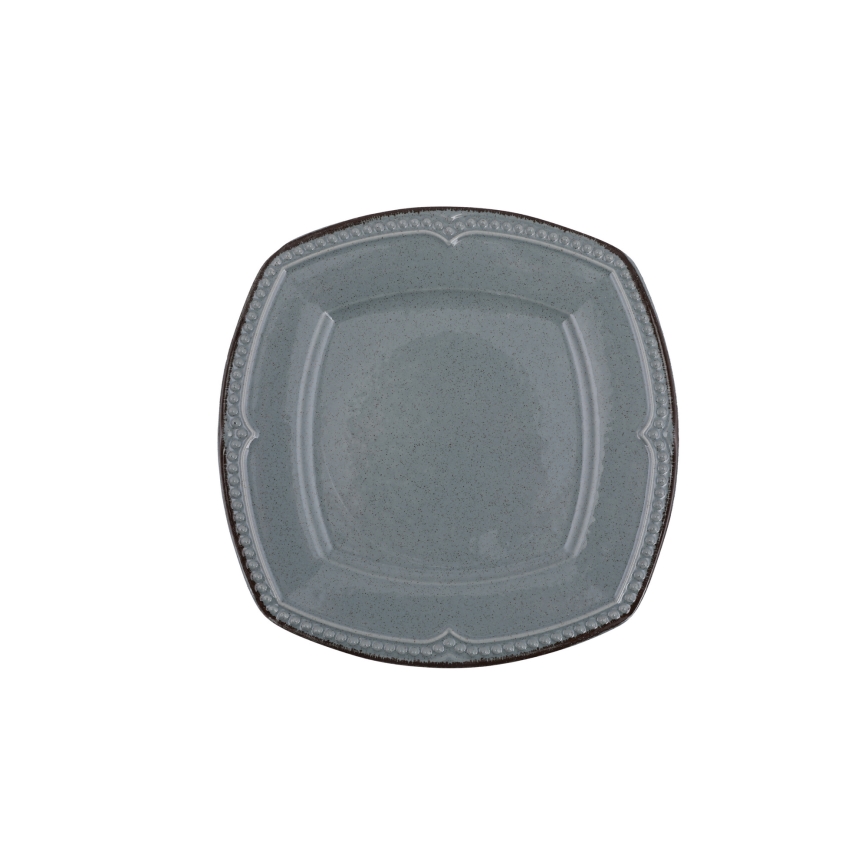24 daļu porcelāna trauku komplekts, zils