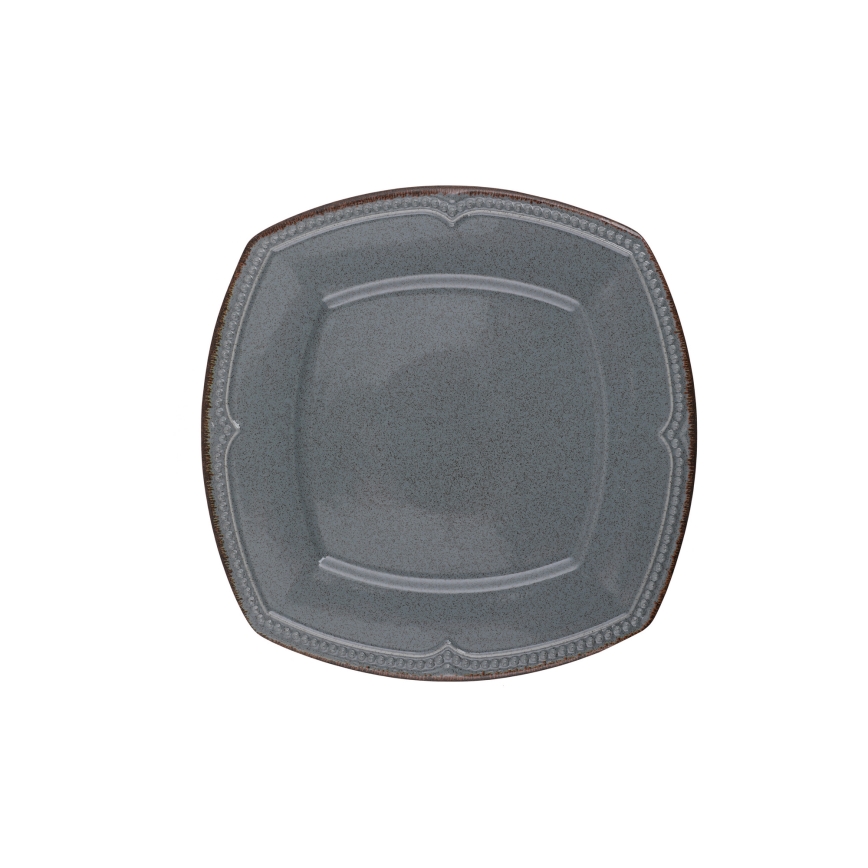 24 daļu porcelāna trauku komplekts, zils