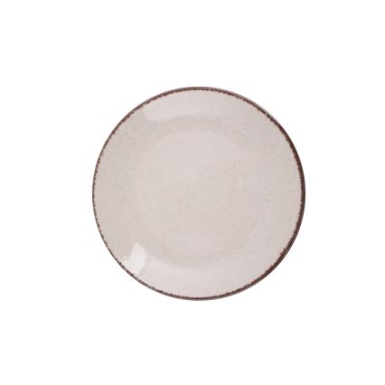 24 daļu trauku komplekts, bēšs/porcelāns