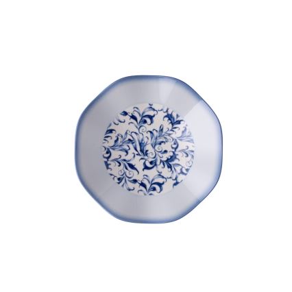 24 daļu vakariņu komplekts, zils/porcelāns