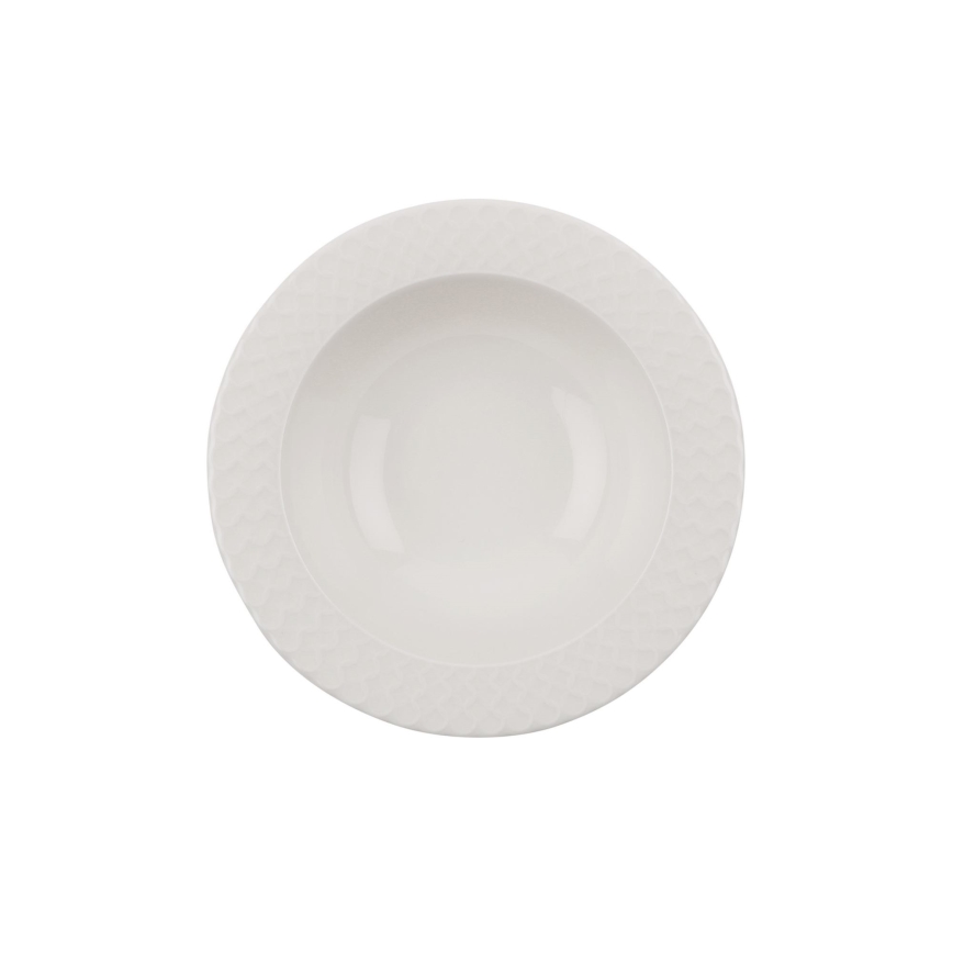 24 daļu vakariņu servīze balta/porcelāns