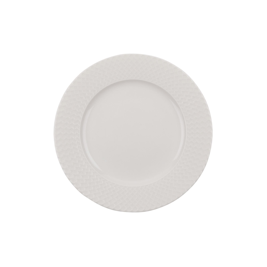 24 daļu vakariņu servīze balta/porcelāns