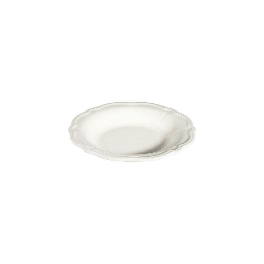 24 gab. eleganta baltā porcelāna galda servīze
