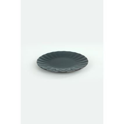 24 gab. melna akmensmasas ēdienu servīze