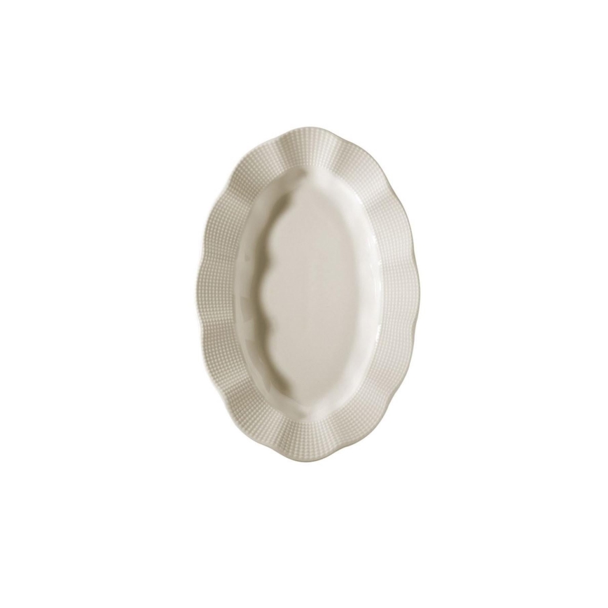 26 daļu porcelāna galda servīze — balta
