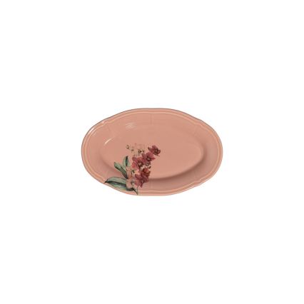 27 daļu porcelāna servīze, rozā/balta