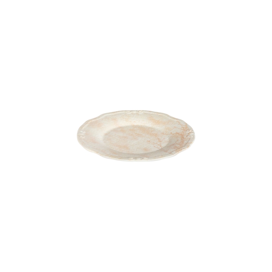 27 daļu vakariņu servīze bēšs/porcelāns