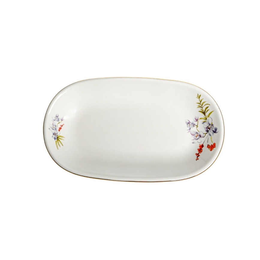 29 daļu daudzkrāsains porcelāna trauku komplekts