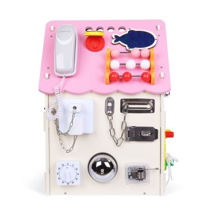 2Kids Toys - Activity virsma māja rozā