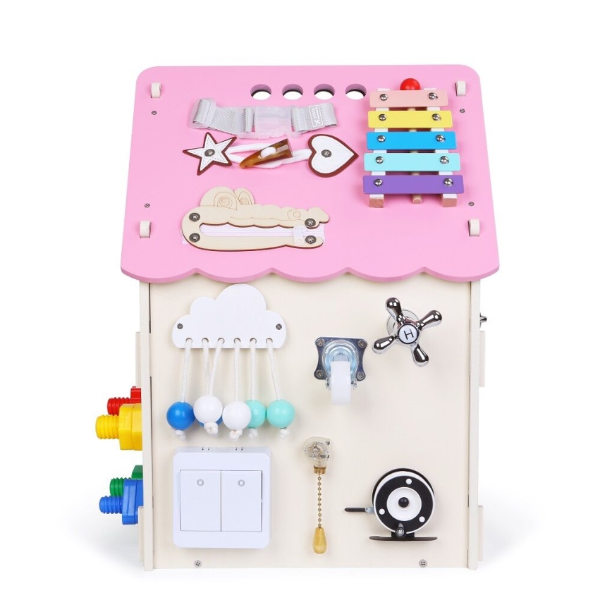 2Kids Toys - Activity virsma māja rozā