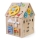 2Kids Toys - Aktivitāšu dēlis mājiņa bēšā krāsā