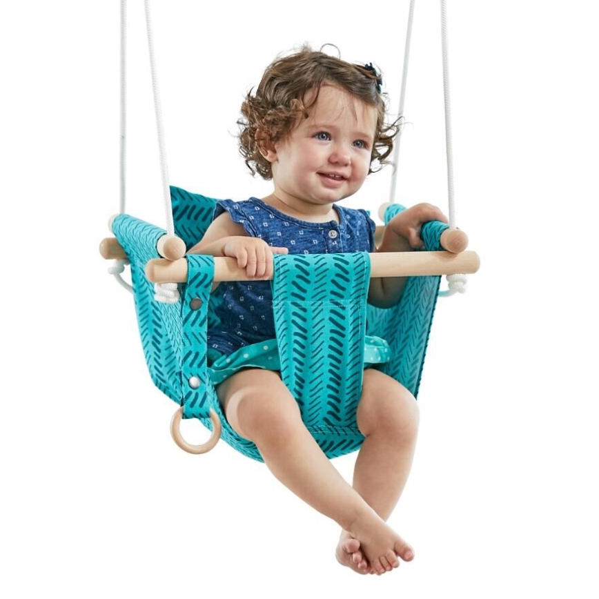 2Kids Toys - Bērnu auduma šūpoles tirkīza