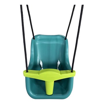 2Kids Toys - Bērnu plastmasas šūpoles tirkīza/zaļa