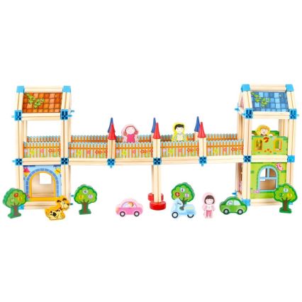 2Kids Toys - Koka būvniecības komplekts Pils