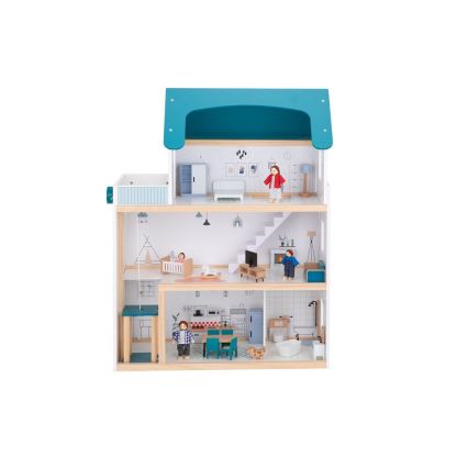 2Kids Toys - Koka leļļu māja Barbora
