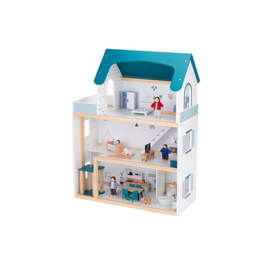 2Kids Toys - Koka leļļu māja Barbora