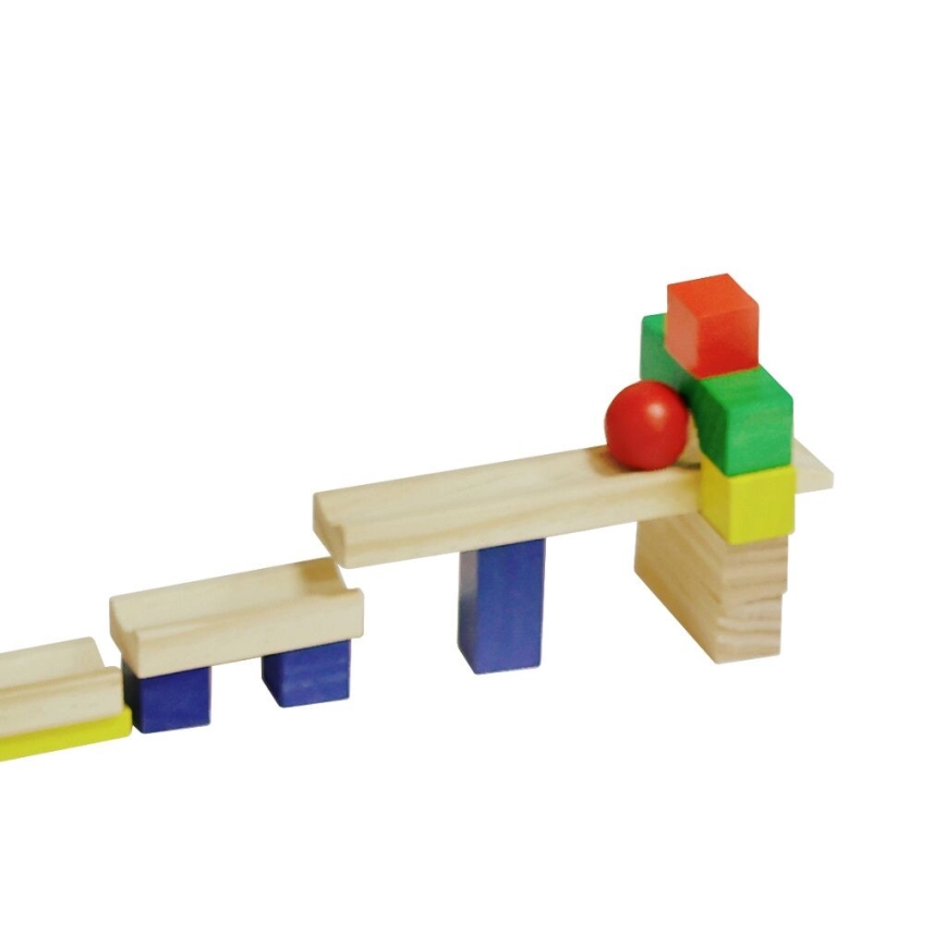 2Kids Toys - Krāsainas koka domino kauliņi, 800 gab.