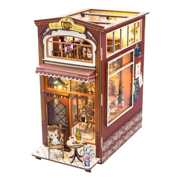 2Kids Toys - LED Grāmatu statīvs Kafejnīca 2xAAA