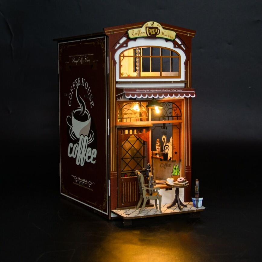 2Kids Toys - LED Grāmatu statīvs Kafejnīca 2xAAA