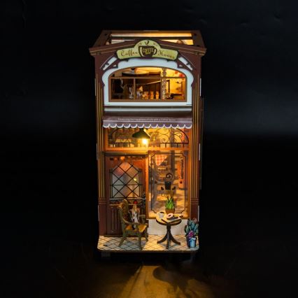 2Kids Toys - LED Grāmatu statīvs Kafejnīca 2xAAA