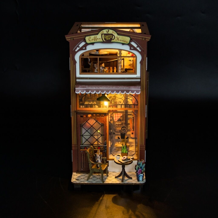 2Kids Toys - LED Grāmatu statīvs Kafejnīca 2xAAA
