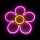 2Kids Toys - LED Neona sienas dekors LED/5W/USB puķe