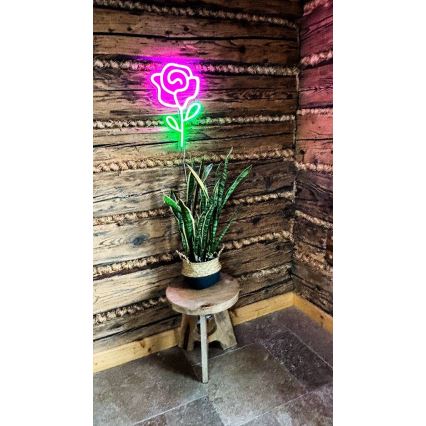 2Kids Toys - LED Neona sienas dekors LED/5W/USB roze