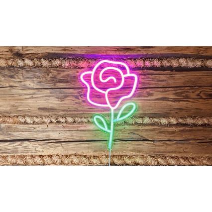 2Kids Toys - LED Neona sienas dekors LED/5W/USB roze