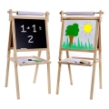 2Kids Toys - Magnētiskā abpusējā koka tāfele