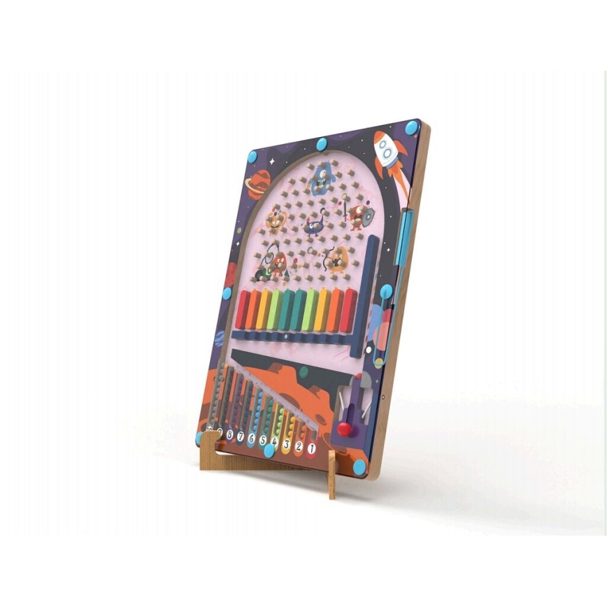 2Kids Toys - Magnētiskais pinbols Kosmoss 2in1