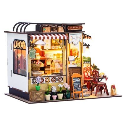 2Kids Toys - Miniatūras māja Jūlijas maizes ceptuve 2xAAA