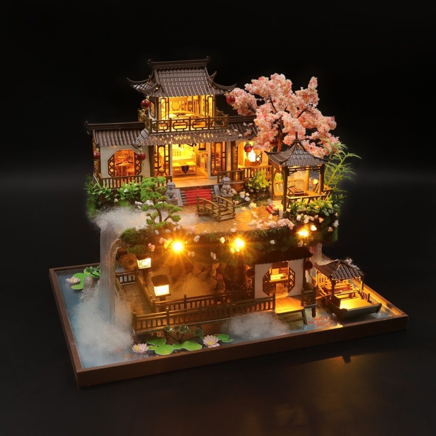 2Kids Toys - Miniatūras māja Pasaku villa 2xAAA