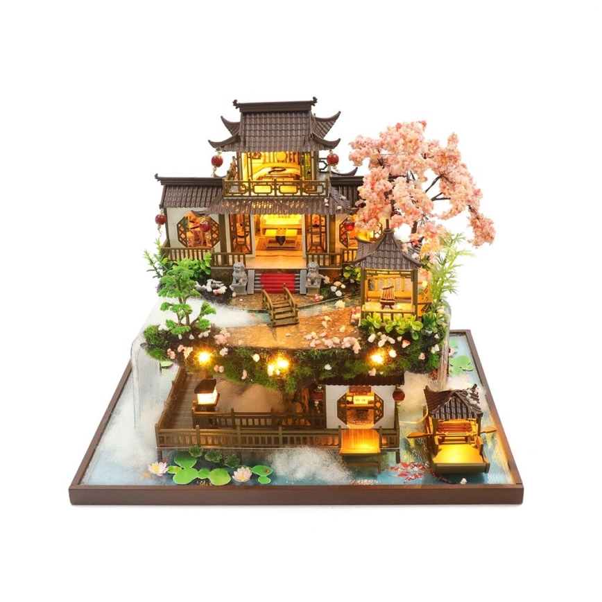 2Kids Toys - Miniatūras māja Pasaku villa 2xAAA
