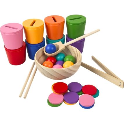 2Kids Toys - Varavīksnes bumbiņas, monētas un tasiņas, 8 krāsās