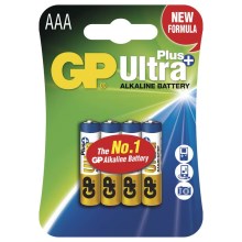 4 gab Alkaline baterija AAA GP ULTRA PLUS 1,5V