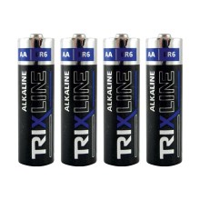 4 gab Alkaline baterija EXTRA POWER AA 1,5V