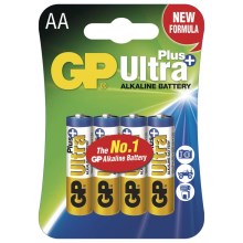 4 gab Alkaline baterijas AA GP ULTRA PLUS 1,5V