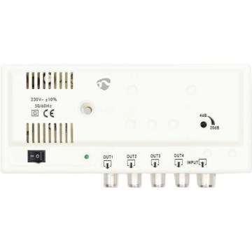 4 joslu antenas pastiprinātājs 230V