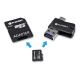 4in1 MicroSDHC 32GB + SD Adapteris + MicroSD Karšu Lasītājs + OTG Adapteris
