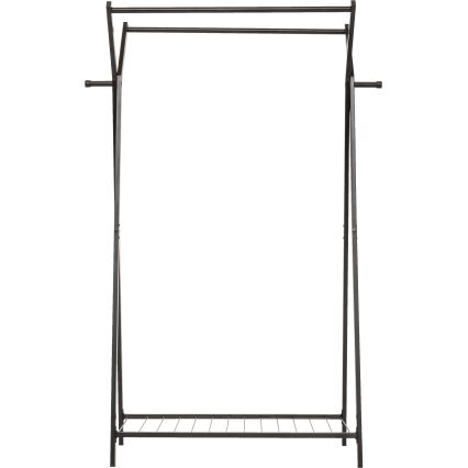 5five - Brīvstāvošs drēbju pakaramais METY 145x98 cm melns