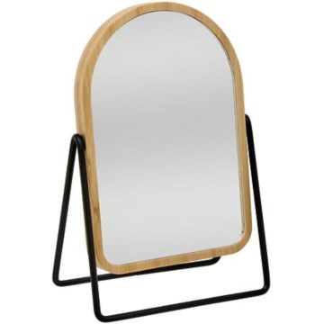 5five - Kosmētikas spogulis SWING 20,5x17,5 cm bambuss