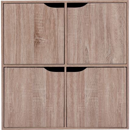 5five - Kumode TIDY 68x68x32 cm brūna