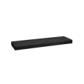 5five - Sienas plaukts HYLE 60x24 cm melns