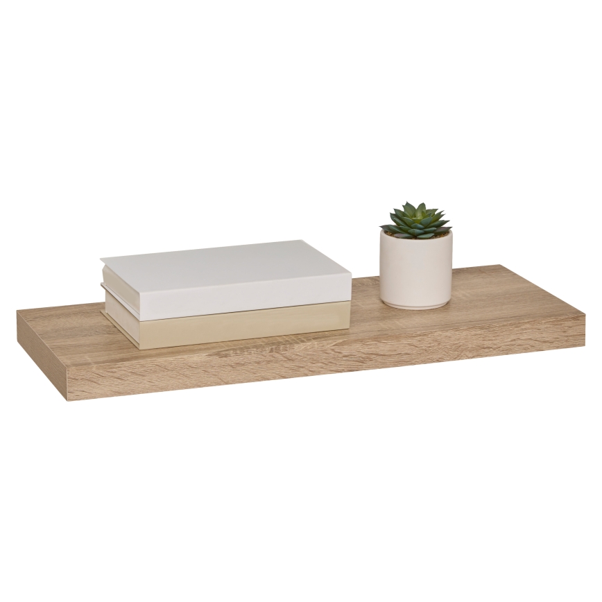5five - Sienas plaukts HYLE 60x24 cm ozols