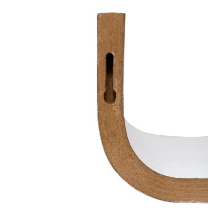 5five - Sienas plaukts KAPTO 80x20 cm balts