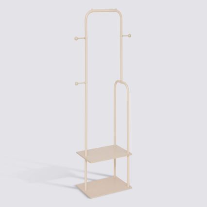 5five - Stāvošs drēbju pakaramais LENTY 164x45 cm brūns